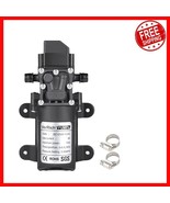 Compact Stainless Steel 6 L/Min Water Pump with Two Connectors for Versa... - $36.62