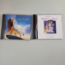 Kids CDs Lion King and Beauty and the Beast Original Motion Picture Soundtrack - £7.06 GBP