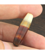 Antique Old African Rare AGATE Traded Bead Top Rare Bead YM-RD-CUT - $786.88 MXN