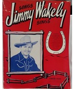 JIMMY WAKELY / ORIGINAL 1944 SONG FOLIO / SOUVENIR PROGRAM - VG CONDITION - £15.72 GBP
