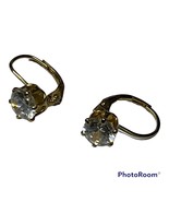 Vintage Sterling Silver 925 Star Drop Earrings - $76.88 CAD