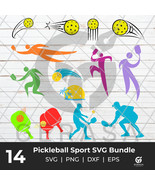 Pickleball Sport SVG Bundle, Pickleball SVG, Pickleball Cut Files, Pickl... - $27.91 MXN