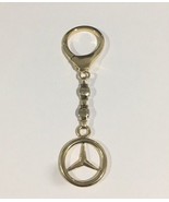 18k Two Tone Gold Italian Made Mercedes Benz Key Chain - $1,715.29 CAD
