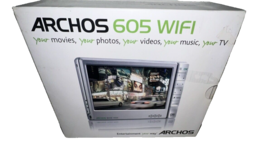 Archos 605 WiFi Silver 30GB Digital Media MP3 WMA Player Brand New/Unsealed - $95.00
