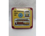 Vintage San Francisco Cable Car Municipal Railway Empty Tin - £21.33 GBP
