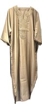 Gandora men, Kaftan Moroccan, Men&#39;s gandoura Moroccan, beige kaftan for men - $99.47