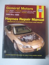 General Motors Buick Chevrolet Olds Pontiac Haynes Manual 1988-1999 Shop Used - £12.08 GBP