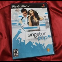 2007 Sing Star Pop Vol. 1 Video Game Sony Playstation 2 TESTED NM - £9.23 GBP