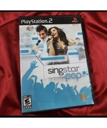 2007 Sing Star Pop Vol. 1 Video Game Sony Playstation 2 TESTED NM - £9.16 GBP