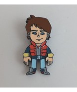 New Back To The Future Marty Enamel Lapel Hat Pin - $6.78