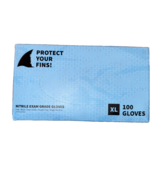 BullShark 100 XL Nitril Exan Grade Gkives 4 Mil / Blue/ Powder Free - €3,10 EUR