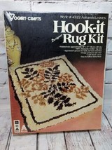 Vogart Crafts Hook-It  Rug Kit,  #4322 Autumn Leaves New Sealed - $18.69