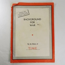 Background for War 1939 Time Magazine Complimentary Reprint WWII Journalism - $557.49 MXN