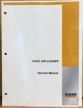 Case 1845C UNI-LOADER Skid Steer Loader Complete Repair Shop Service Manual - £51.50 GBP