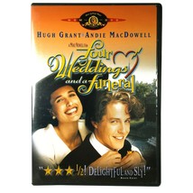 Four Weddings and a Funeral (DVD, 1993, Widescreen)   Andie McDowell  Hugh Grant - $7.68