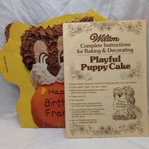 1978 Wilton Playful Puppy Cake Instructions And Paper Insert - $19.53 CAD