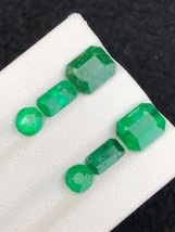 Spectacular Natural Emerald Gemstone pairs by Stone Queen - £1,085.88 GBP