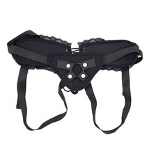 Adjustable Strap On Harness, Bondage Unisex Strap-On With O Ring And Lace For St - £20.71 GBP