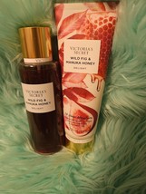 Victoria Secret 2pc Set Wild Fig Manuka and Honey Delight - £43.32 GBP