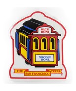 Vtg Rice a Roni San Francisco Treat Trolley Car Ceramic Trivet Hot Plate... - $111.74 MXN