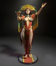 1/18 100mm 3D Print Model Kit Inca Beautiful Girl Woman Unpainted - £51.02 GBP