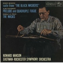 Roger Sessions - The Black Maskers; Alan Hovhaness - Prelude and Quadruple Fugue - £39.97 GBP