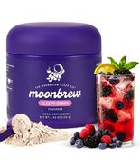 MoonBrew Nighttime Magnesium Sleepy Berry Smoothie, Natural Sleep Aid Dr... - $888.34 MXN
