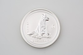 2006 Australie Année de La Chien 1/2 OZ Pièce Argent - $109.08