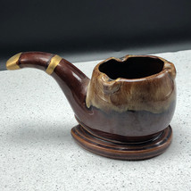 Napcoware Napco Pottery estate briar shaped pipe ashtray serving dish bowl Japan - £23.45 GBP