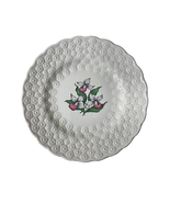 Copeland England Spode Lady&#39;s Slipper Orchid Plate 9&quot; Cream Floral Pattern - £23.21 GBP