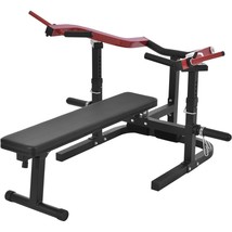 Weight Bench Press Machine 11 Adjustable Positions Flat Incline For Chest - £415.18 GBP