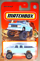 2020 Matchbox 93/100 Dodge Series 1968 DODGE D200 Lt Blue w/White 2 Ring 8Dot Sp - £8.06 GBP