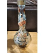 Vintage Du Bouchett (Many Blanc) Clear Glass Bottle with Lid, 1950, RARE - $34.55
