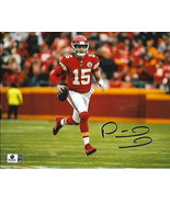 Patrick Mahomes Kansas City Chiefs Autographed 8x10 Photo GA coa - £194.88 GBP