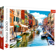 2000 Piece Jigsaw Puzzles, Murano Island, Venice Italy Puzzle, Colorful - €37,89 EUR