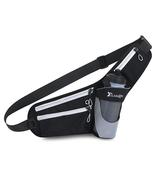 Running Waist Belt Bag Hip Bum Bag Chest Sling Bag With Water Bottle Holder - £18.05 GBP