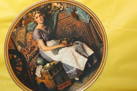 Norman Rockwell Knowles Dreaming In The Attic Collector Plate first Issue 8889L - $24.74