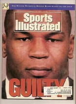 1992 Sports Illustrated Magazine February 17th Mike Tyson Guilty - £15.58 GBP