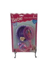 1998 Mattel Barbie by Tara Fashion Mirror Bubble Wand &amp; Tray Pink  Damag... - $14.65