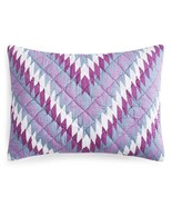 $100 John Robshaw Freya Quilted Standard Pillow Sham Cotton Voile 2ox26in - $35.15 CAD