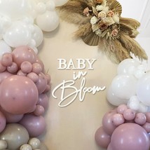 Baby In Bloom Sign, 16X24 Felt Letter Baby Shower Sign Baby In Bloom Party Decor - $22.99