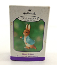 Hallmark Keepsake Christmas Ornament Peter Rabbit Beatrix Potter Vintage 2001 - £19.69 GBP