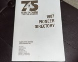 1987 Pioneer Directory 35th Edition  - $7.92