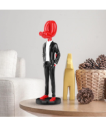 Tall Balloon Dog Sculpture Statue Figure Art Home Decor Gentleman Balloo... - £34.75 GBP