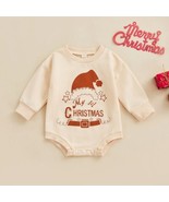 Oversized Santa sweater baby, Fashion Christmas baby rompers, Xmas toddl... - £35.29 GBP