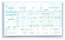 Allman Brothers Fascia Concerto Ticket Stub Marzo 15 1996 New York Città - £36.55 GBP