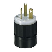 Leviton Grounding Plug Indust. 20 Amp Nema 6 - 20 Pole Csa B/W Carded - $23.67