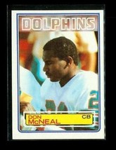 Vintage 1983 TOPPS Football Trading Card #316 DON MCNEAL Miami Dolphins - £3.86 GBP