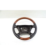 04 Mercedes R230 SL500 steering wheel, leather/wood, black - $274.09 CAD