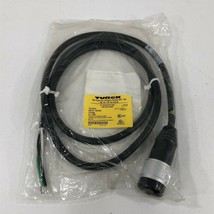 Turck Power Fast GSDA 32-2M/S4000 3x12awg Black PVC Cable 3 Pole Male St... - $49.99